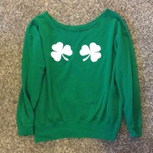 St. Patrick’s/clover sweatshirt
